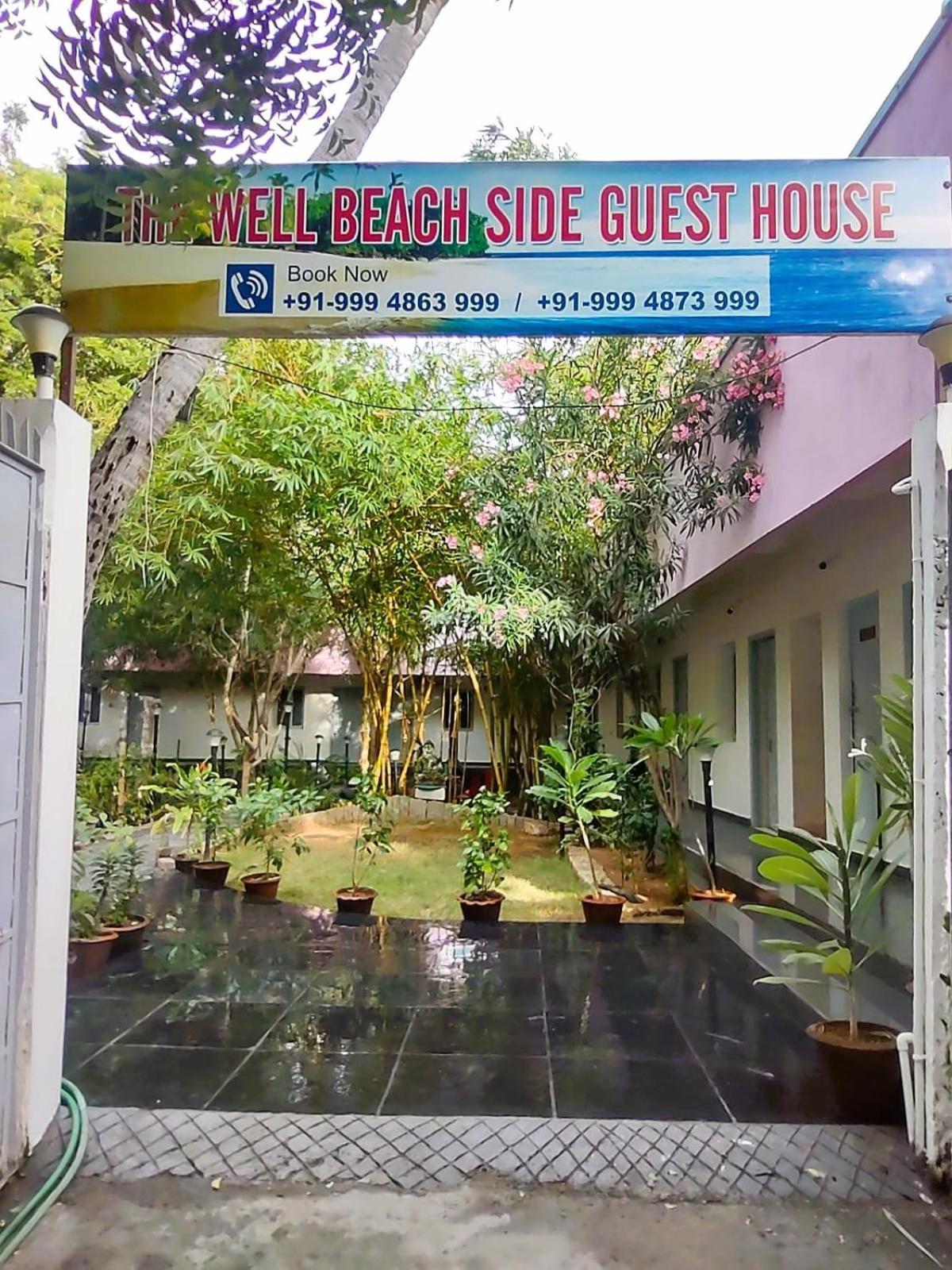 The Well Beach Side Guest House Ауровил Екстериор снимка